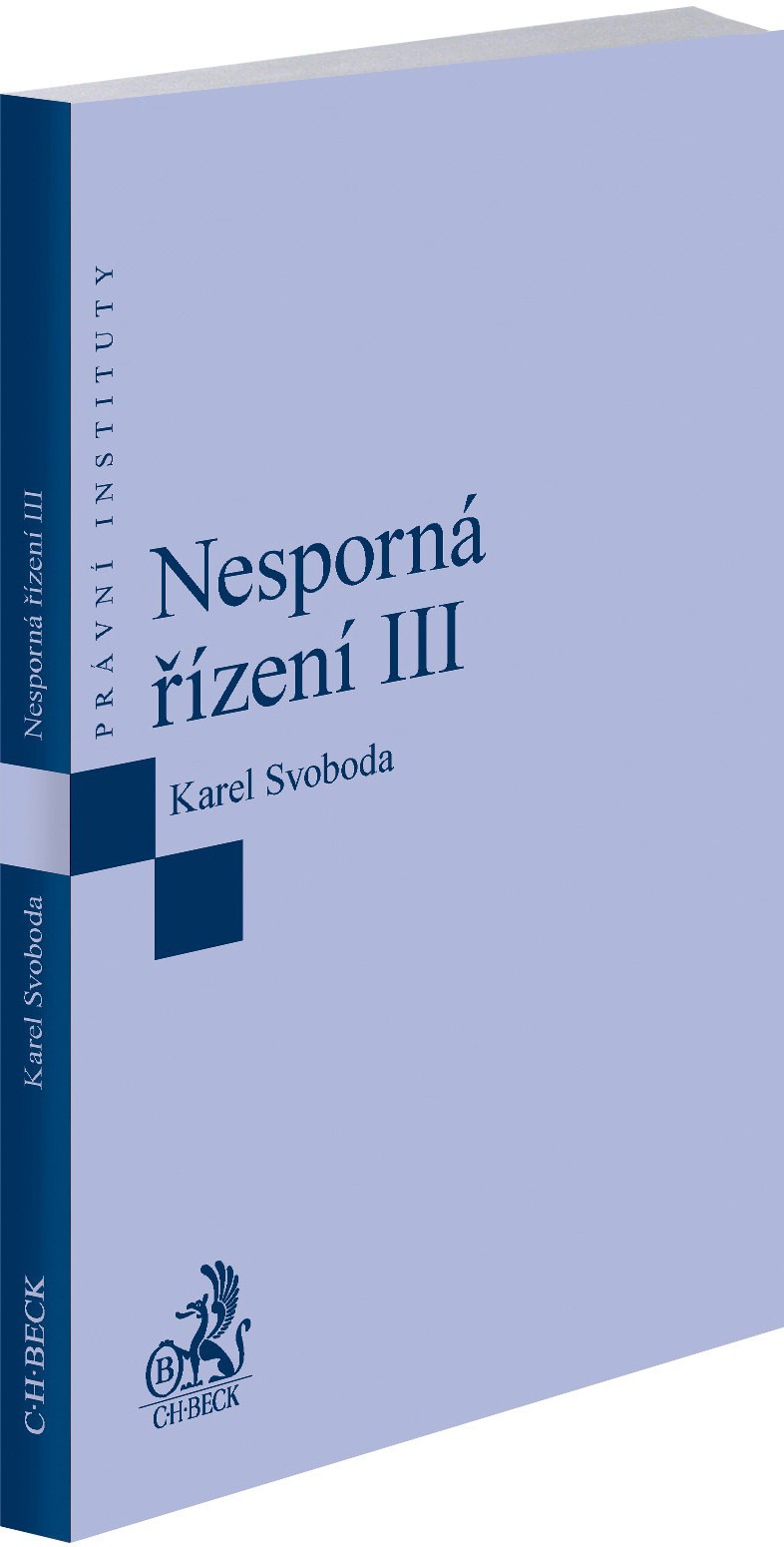 Nesporná řízení III