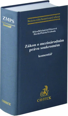 Zákon o mezinárodním právu soukromém. Komentář